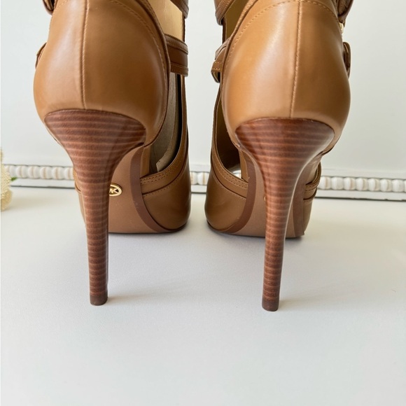 MICHAEL KORS Blaze Open-Toe Acorn Bootie ! BRAND NEW ! SOLD OUT ! - Picture 12 of 16